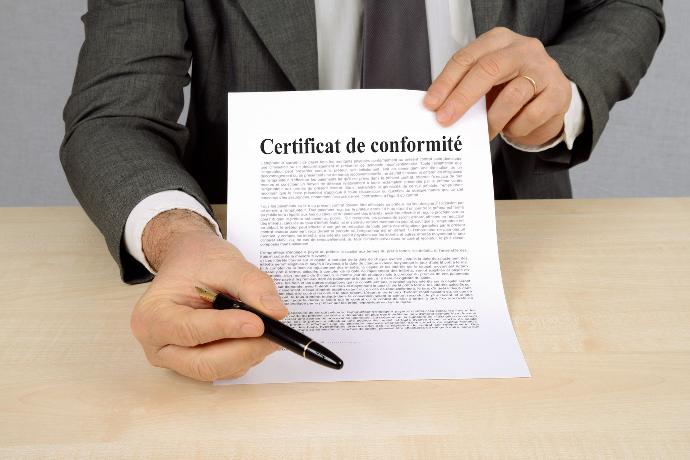 Certificat de conformité européen