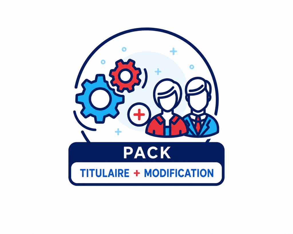 Pack Titulaire + Modification technique