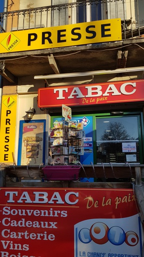Tabac De La Paix 04400